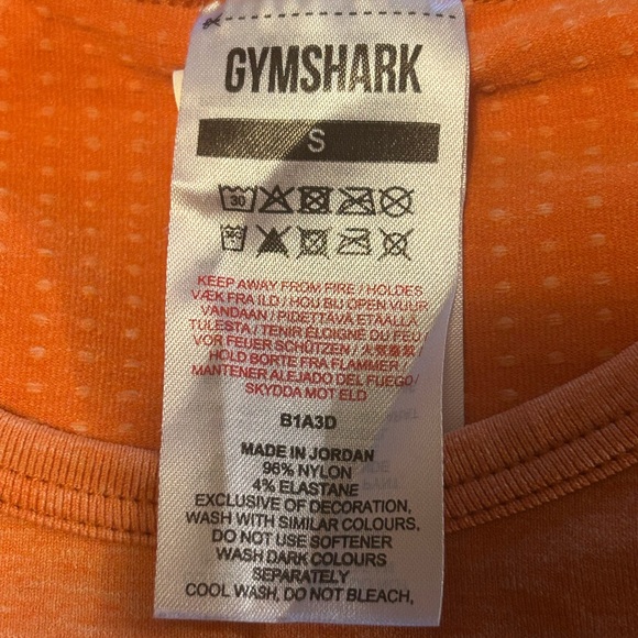 Gymshark Vibrant Orange Athletic Set - Picture 7 of 7